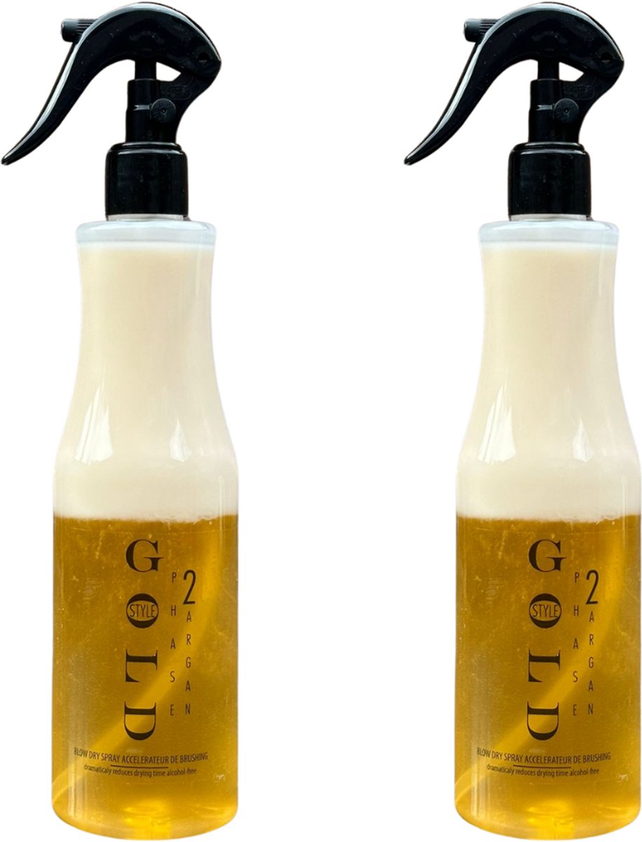 Gold style 2 phase blow spray Argan oil 400 ml